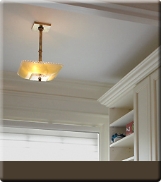 Brass Light Gallery's Vintage Ceiling Lighting - Sunburst button