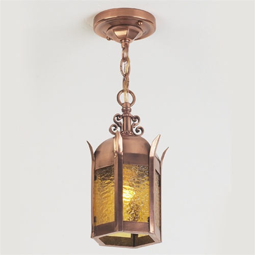 Copper Gothic Lantern from Brass Light Gallery