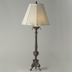 vintage lamps, Tall Claw Foot Table Lamp from Brass Light Gallery