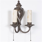 Double Arm Boa Sconce (QTY:1)