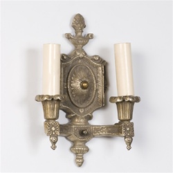 Pair of In the Rough Sconces