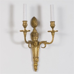 Pair of In the Rough Sconces